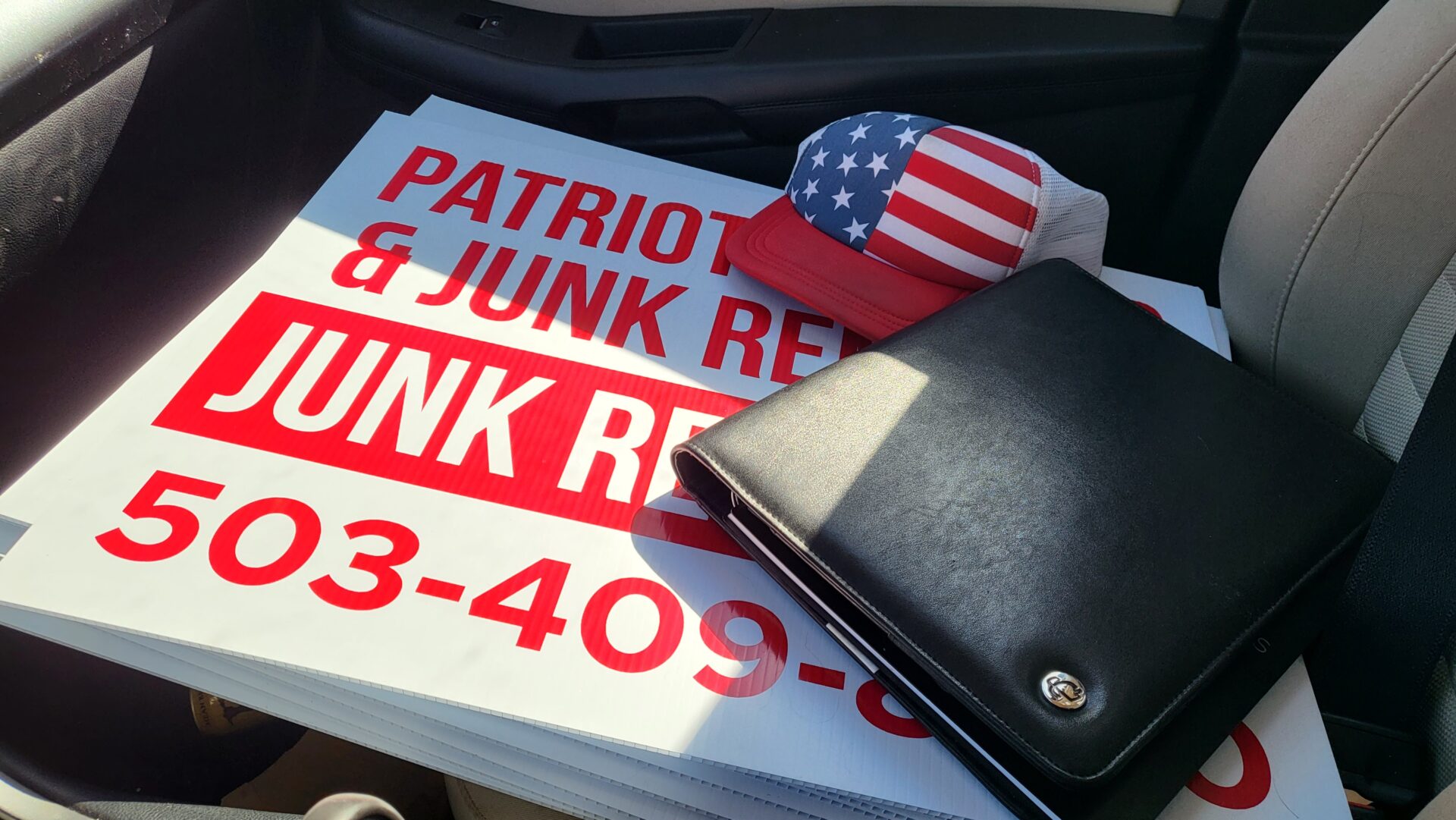 Call Patriot Hauling & Junk Removal Today.